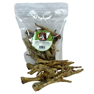 Petsnack Kippenpoten Gerookt - 200 gram