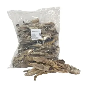 Petsnack Konijnenoren met Vacht - 1 kg