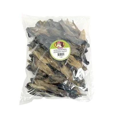 Petsnack Konijnenoren Zonder Vacht - 1 kg - Image 2