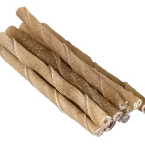 Petsnack Snack Twisted Stick Staafjes Gedraaid 5 Inch 12,5 cm 10 mm 50 St