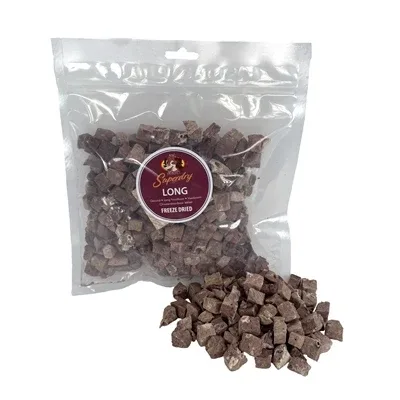 Petsnack Superdry Runderlong Gevriesdroogd - 100 gr