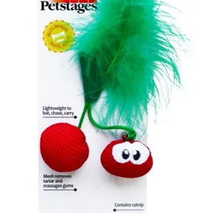 PETSTAGES - Dental Cherries Red