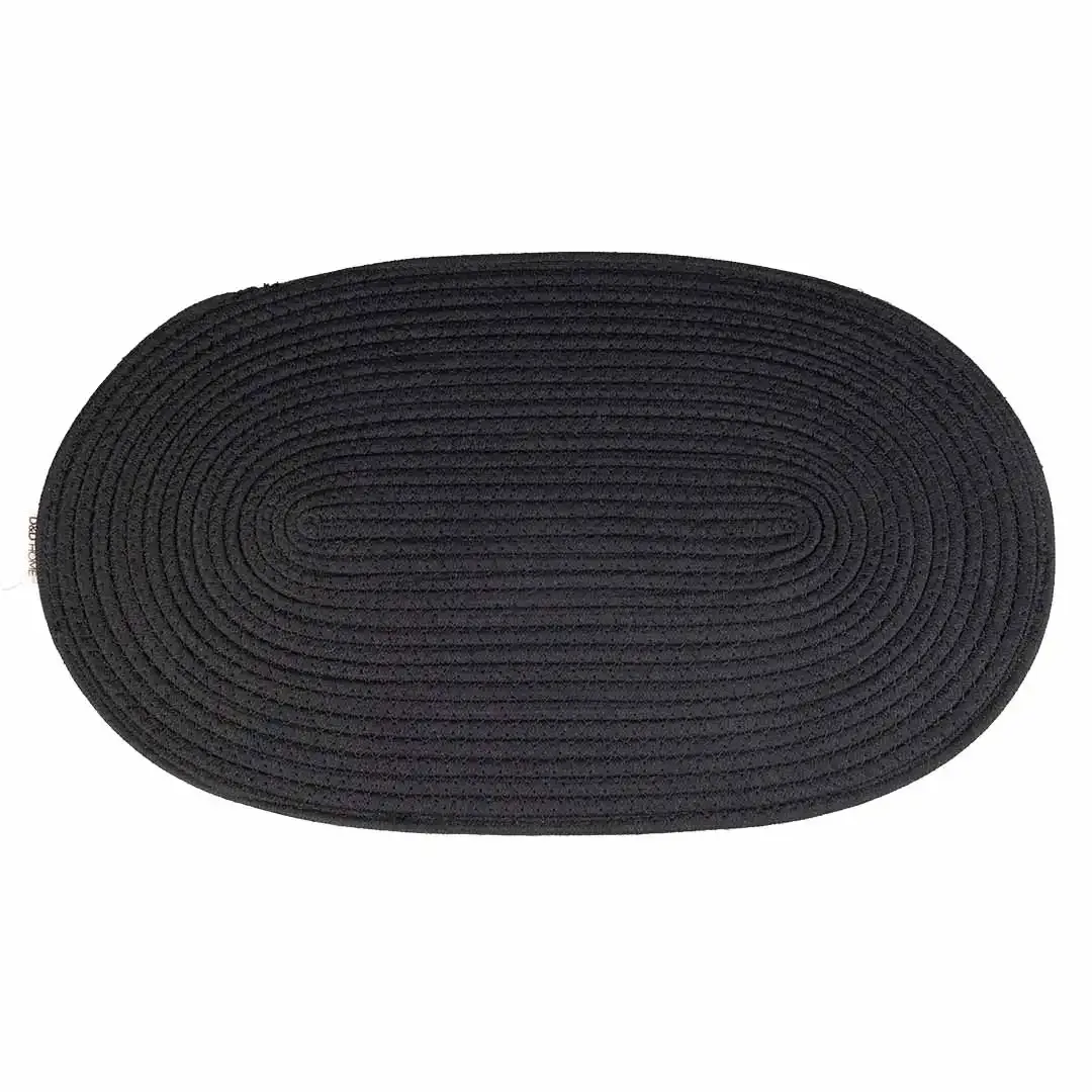 Phil placemat L – 55x32x1cm zwart