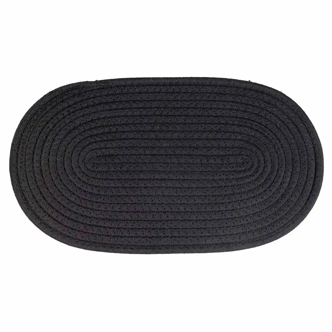 Phil placemat S – 35x20x1cm zwart