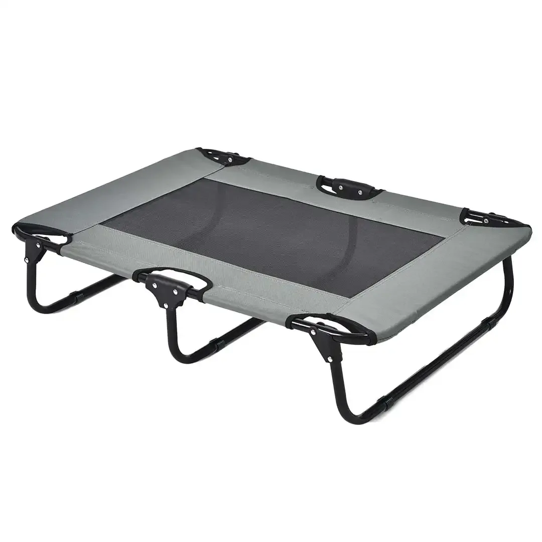 Plooibaar hondenbed Relax XL-125x83x23cm grijs