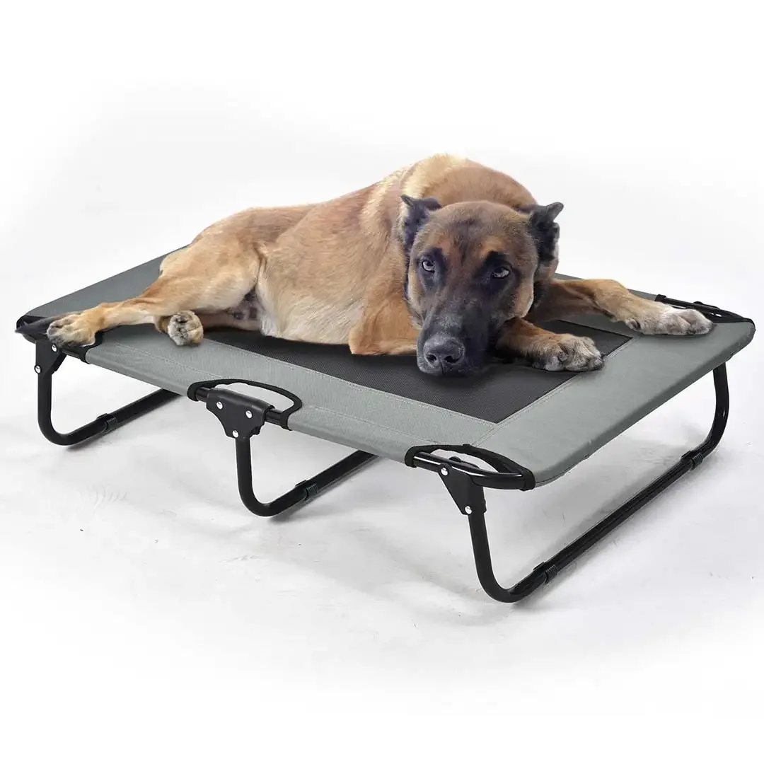 Plooibaar hondenbed Relax XL-125x83x23cm grijs - Image 2