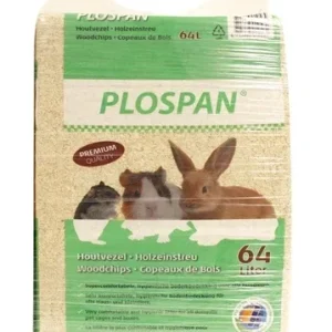Plospan Houtvezel 4x64 Ltr - 40 liter
