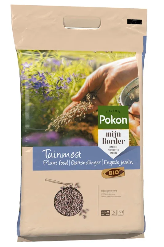 Pokon - Bio tuinmest - 100 m2 - 10 Kilogram
