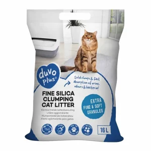 Premium fijne klontvormende Silica 0,5-2mm – 16L – 6,08kg wit