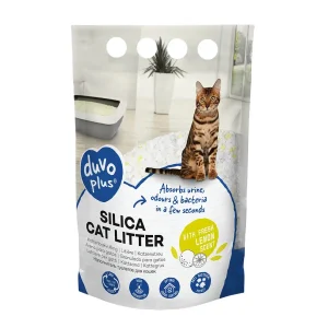 Premium Silica kattenbakvulling citroen 1-8mm – 5L – 2kg geel/wit