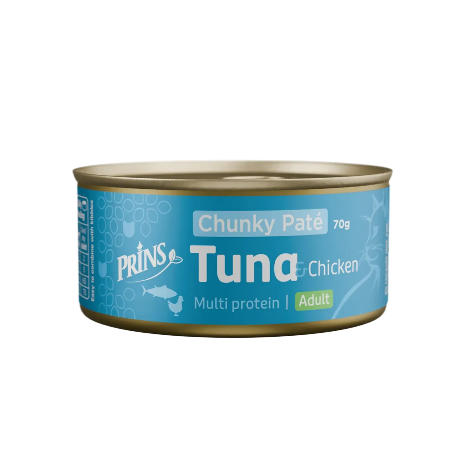 Prins Chunky Paté Tonijn en Kip 70 g