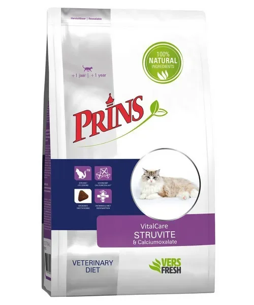 Prins Dieet Struvite en Calciumoxalate (Blaasgruis)