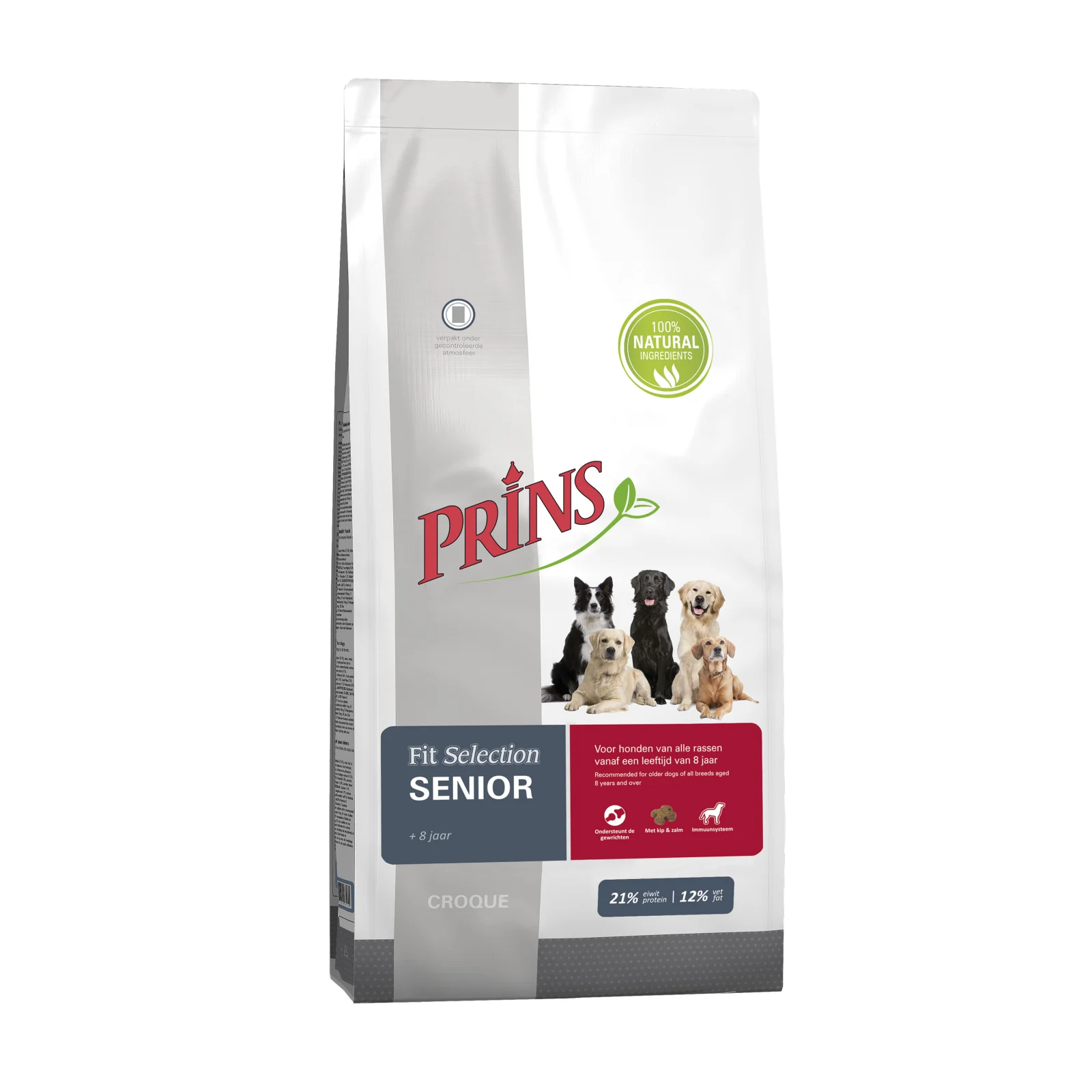 Prins Fit Selection Senior - Hondenvoer - 15 Kilogram - kip