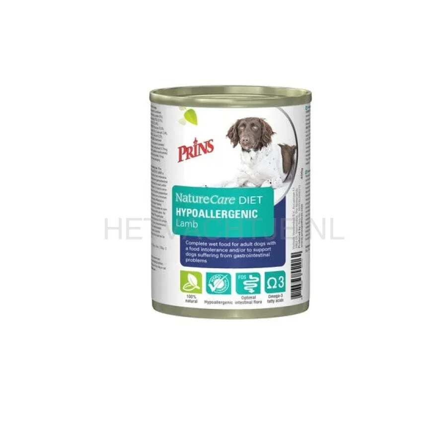 PRINS - NatureCare Diet Dog Hypoallergenic Lamb 400 g
