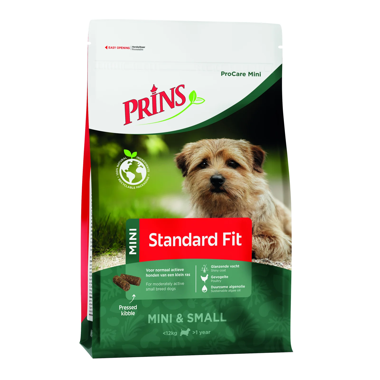 Prins ProCare Mini Standaard Fit - Hondenvoer - 3 Kilogram - gevogelte