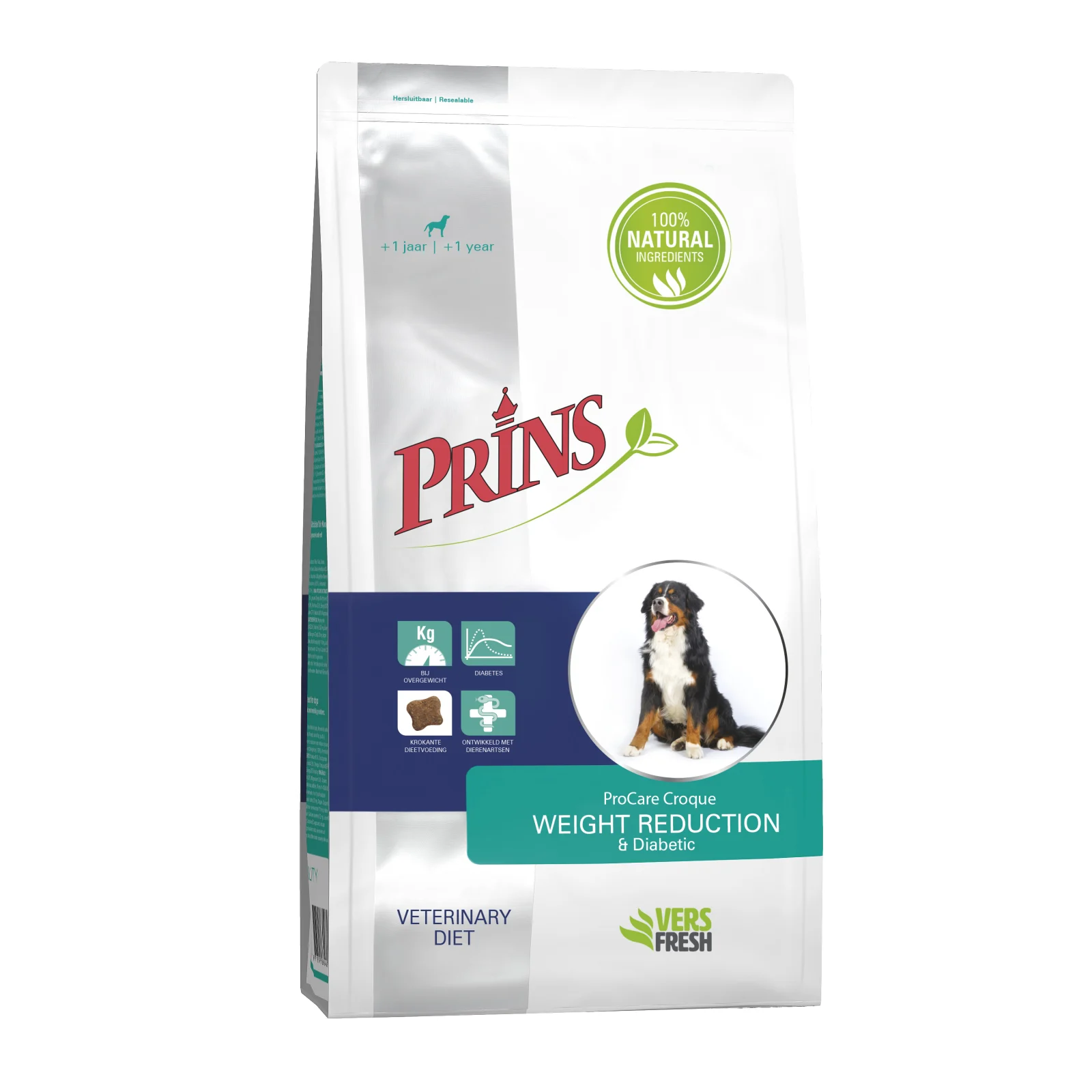 Prins ProCare Weight Control - Hondenvoer veterinair - 3 Kilogram - gevogelte