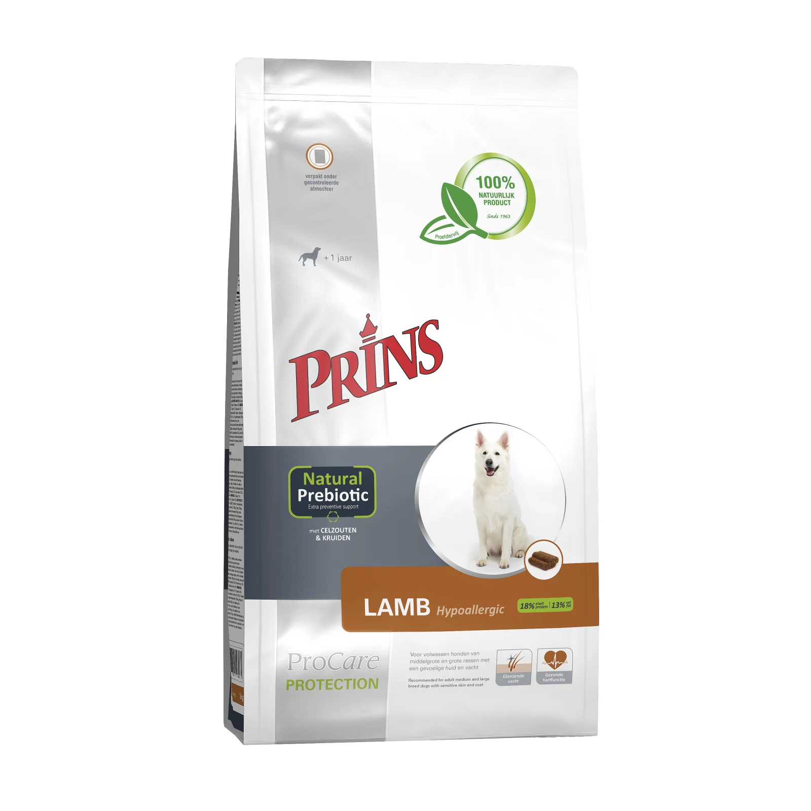 Prins Procare Protection Hypoallergic - Hondenvoer - 15 Kilogram - Lam & rijst