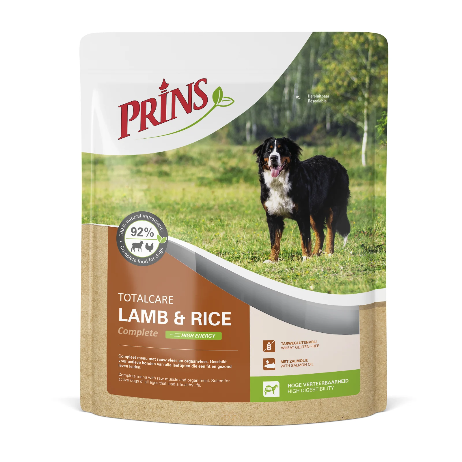 Prins TotalCare Complete - Hondenvoer - 2500 Gram - rijst, lam