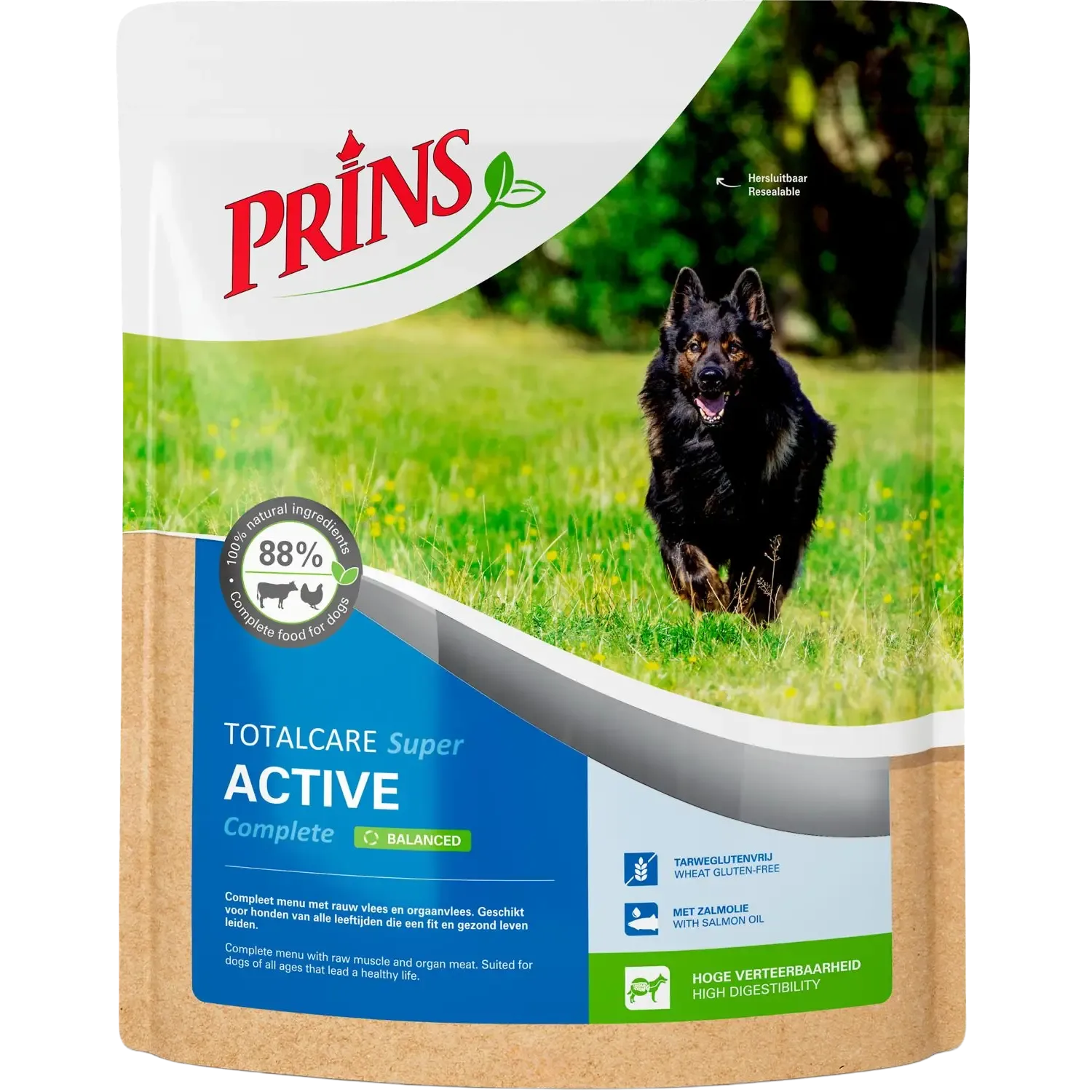 Prins TotalCare Hond Super Active Compleet 2.5 kg