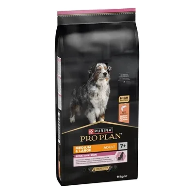 Pro Plan Dog Adult Senior Medium Large 7 Sensitive Skin - 14 kg - Image 2