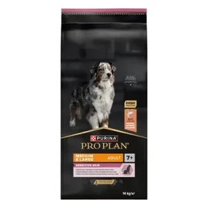 Pro Plan Dog Adult Senior Medium Large 7 Sensitive Skin - 14 kg