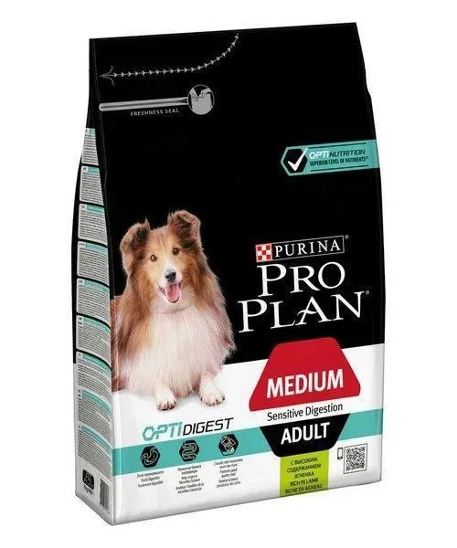 Pro Plan Medium Adult Sensitive Digestion met Optidigest Lam