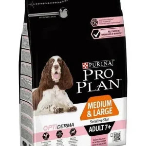 Pro Plan Medium Large 7+ Athletic Sensitive Skin Optiderma Zalm