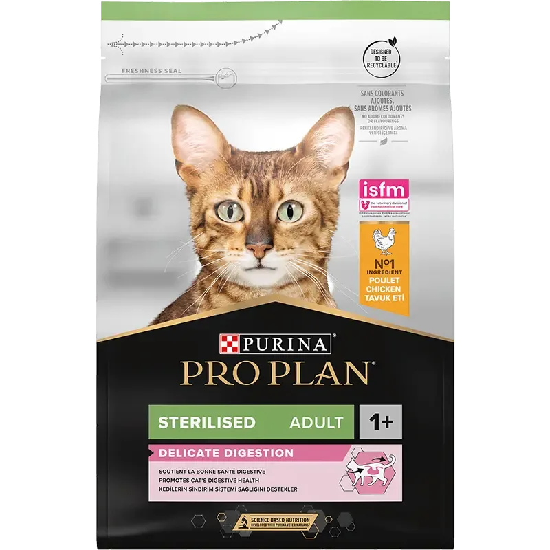 Pro Plan Sterilised Kat Kip 3 kg