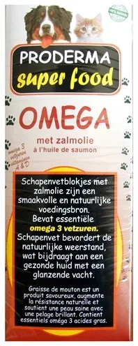 Proderma Schapenvet Omega met Zalmolie 3 St