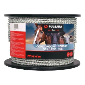 Pulsara Pro 4mm - Schrikkoord - 16 cm - 200 Meter - Wit - 13 cm - 20000 cm