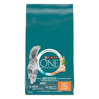 Purina One Adult Kip en Volkoren Granen - 7,5 kg