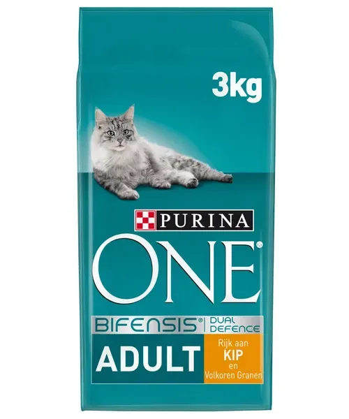 Purina One Adult Kip met Volkoren Granen (met Bifensis) - Image 2