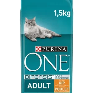 Purina One Adult Kip met Volkoren Granen (met Bifensis)