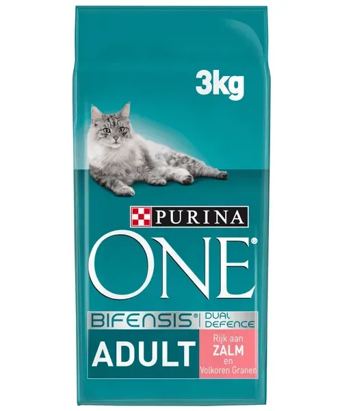 Purina One Adult Zalm met Volkoren Granen (met Bifensis) - Image 2