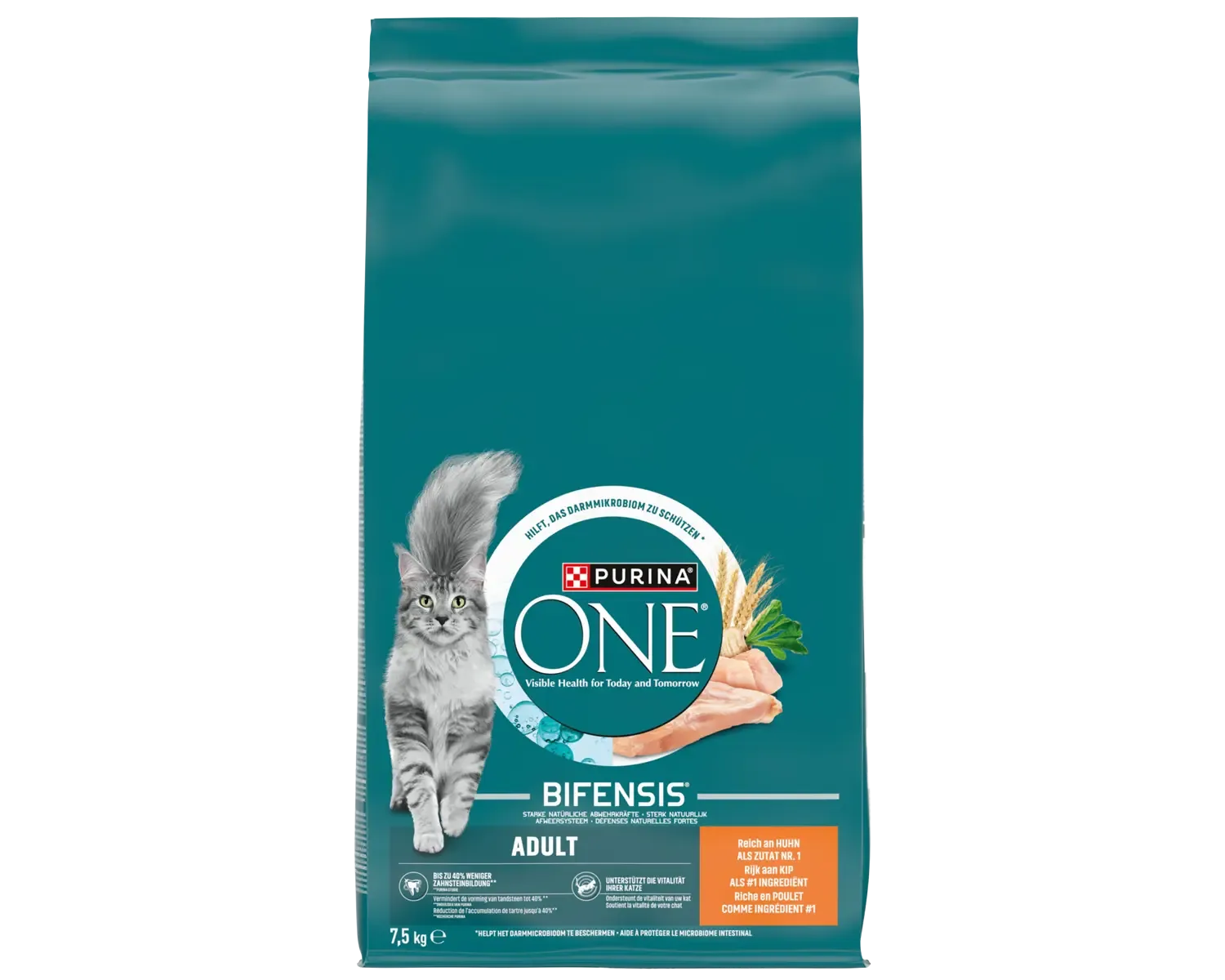 Purina One Kip Tarwe 7.5 kg