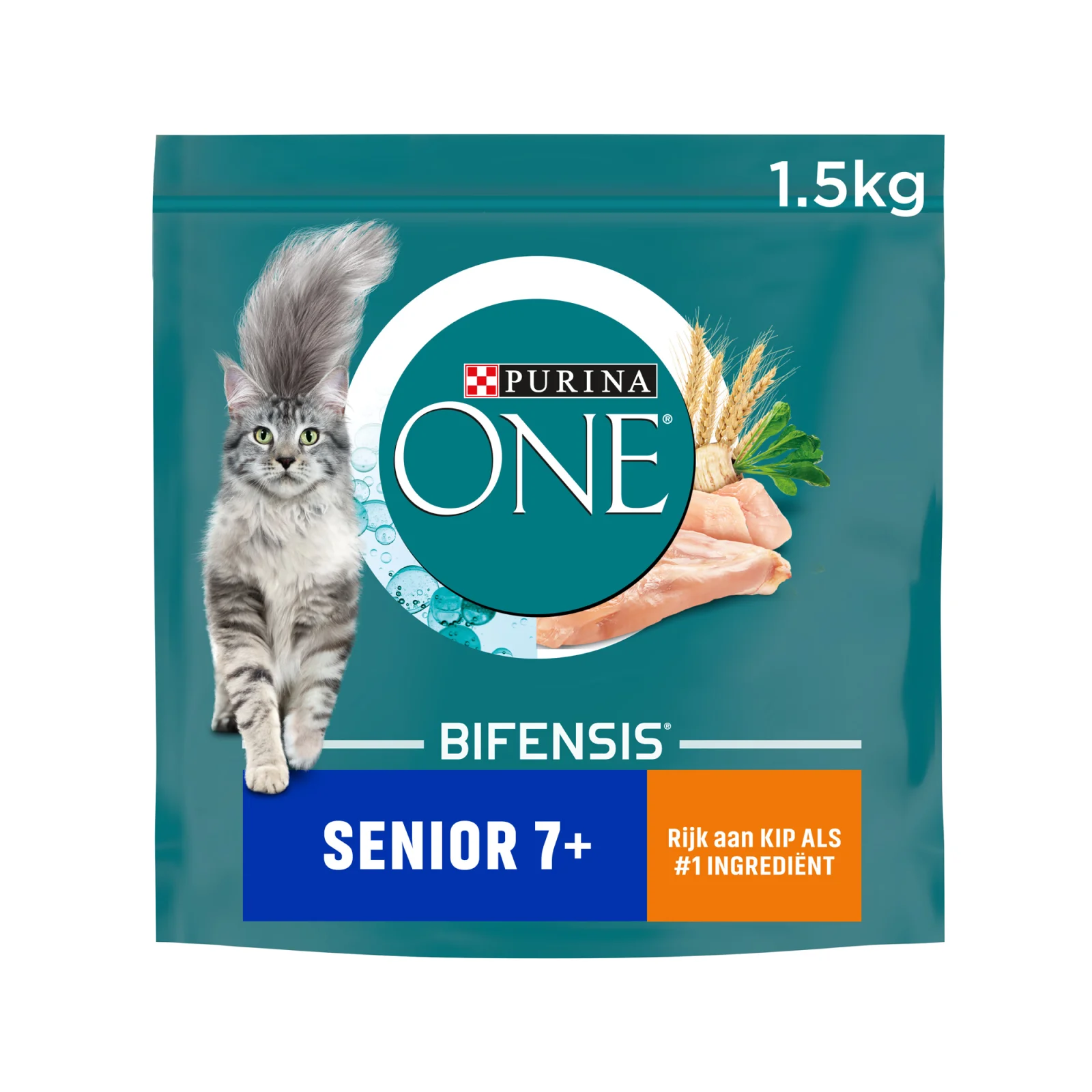 Purina ONE Senior Kip en Volkoren Granen I Bestellen