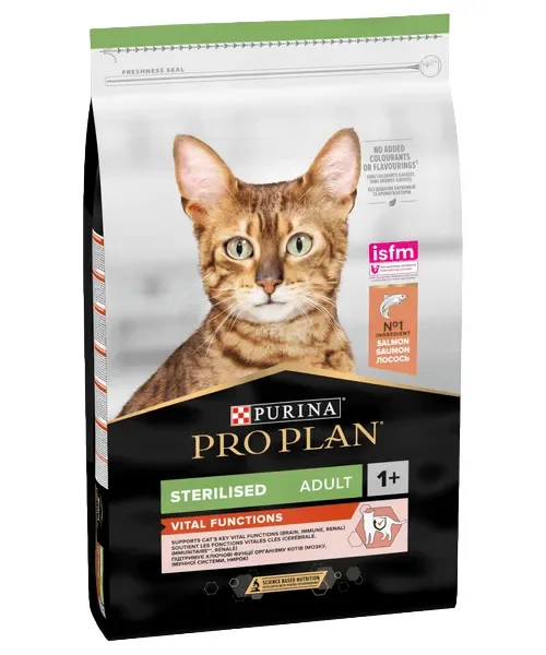 Purina Pro Plan Sterilised Adult Vital Functions Zalm (10 kg)