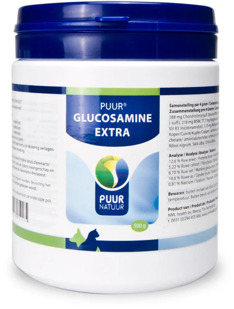 Puur Glucosamine Extra - Soepele gewrichten - 250 Gram