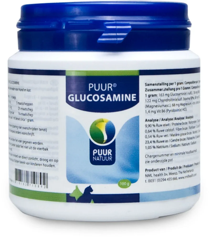 Puur Glucosamine - Soepele gewrichten - 300 Gram