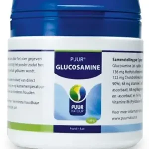 Puur Glucosamine Voor De Hond En Kat 100 Gr