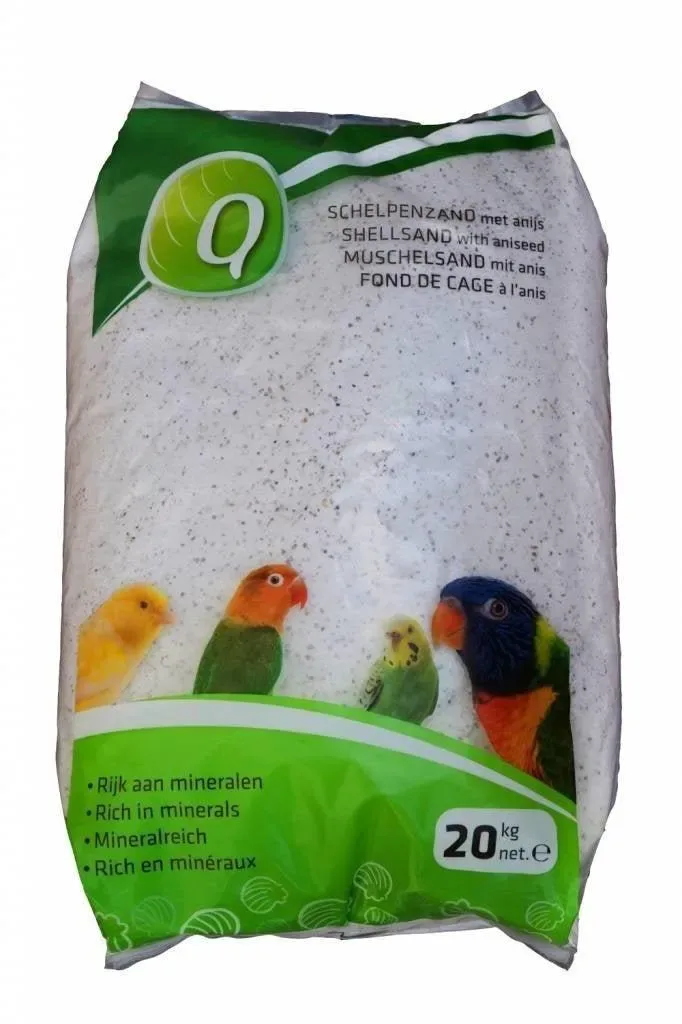 Q-schelpenzand (20 kg)