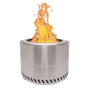 RedFire Volcano Pellet - Vuurhaard XL - Rond - Zwart - Rvs - 49.5 cm - XL