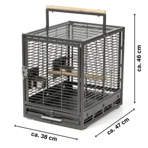 Reiskooi Vogels en Papegaai antraciet