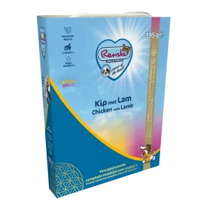 Renske Gestoomde Maaltijd Kip & Lam Puppy 395 g