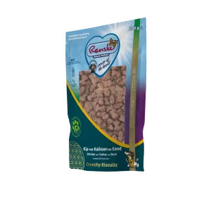 Renske Gezonde Beloning Hond Crunchy Kip, Kalkoen & Eend 200 g