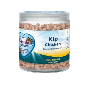 Renske Gezonde Beloning Hond Mini Hartjes Kip Wortel 300 g