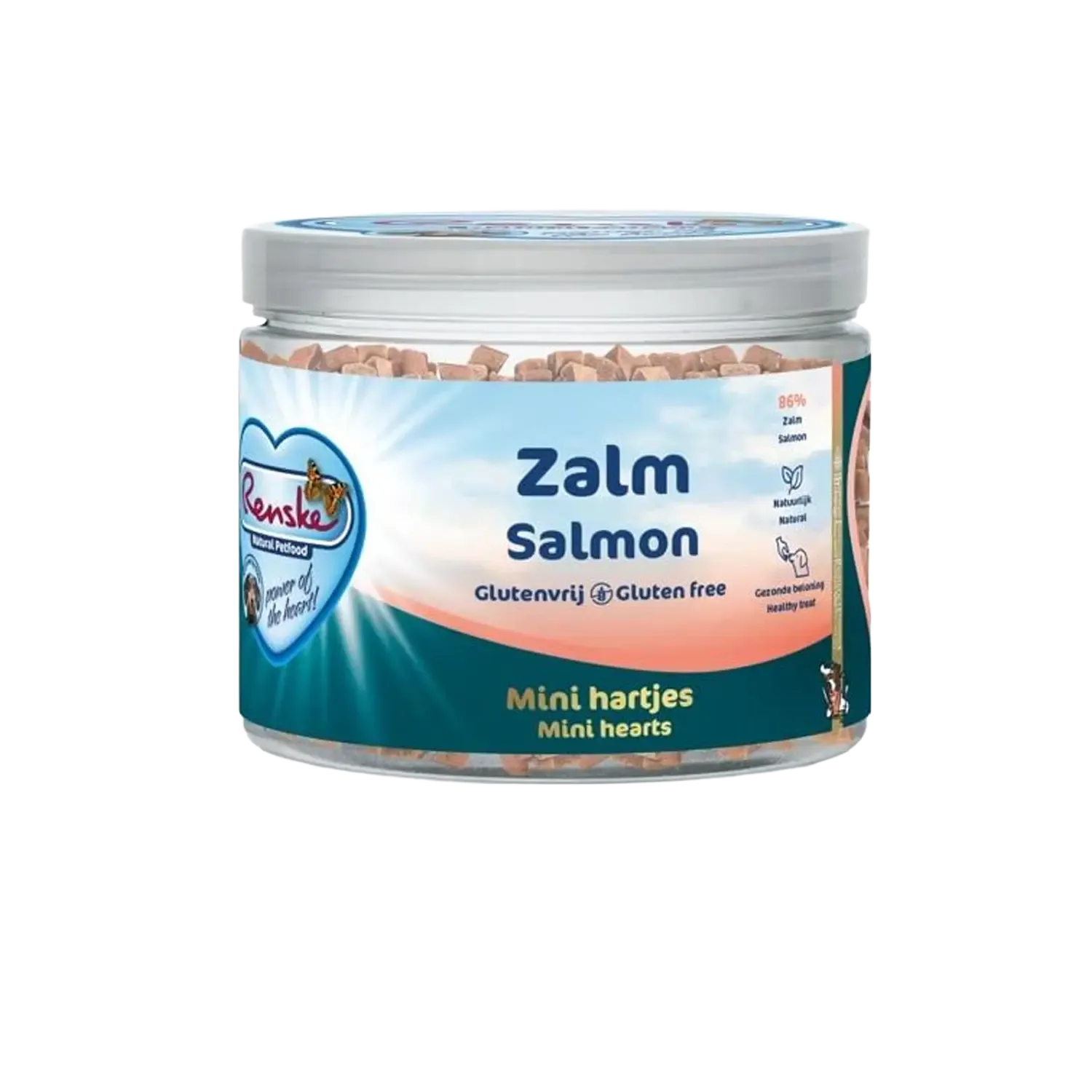 Renske Gezonde Beloning Hond Zalm 100 g