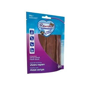 Renske Gezonde Beloning Vleesstrips Eend 100 g
