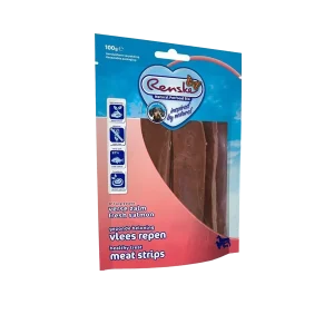 Renske Gezonde Beloning Vleesstrips Zalm 100 g