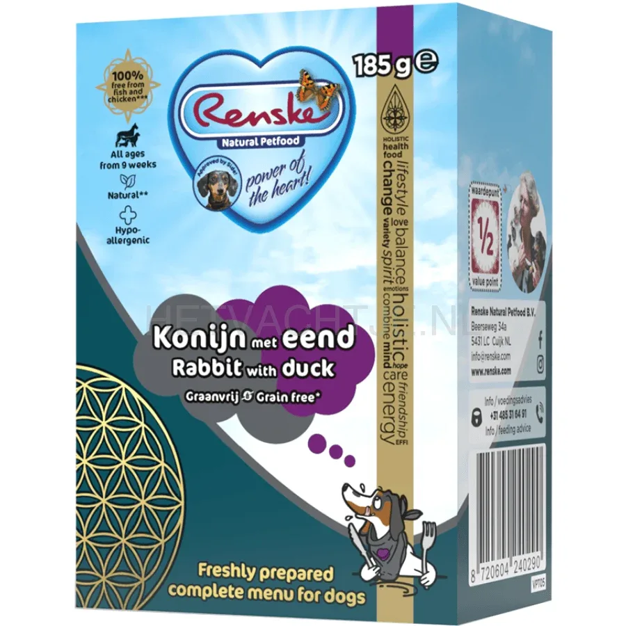 RENSKE - Konijn met eend Graanvrij